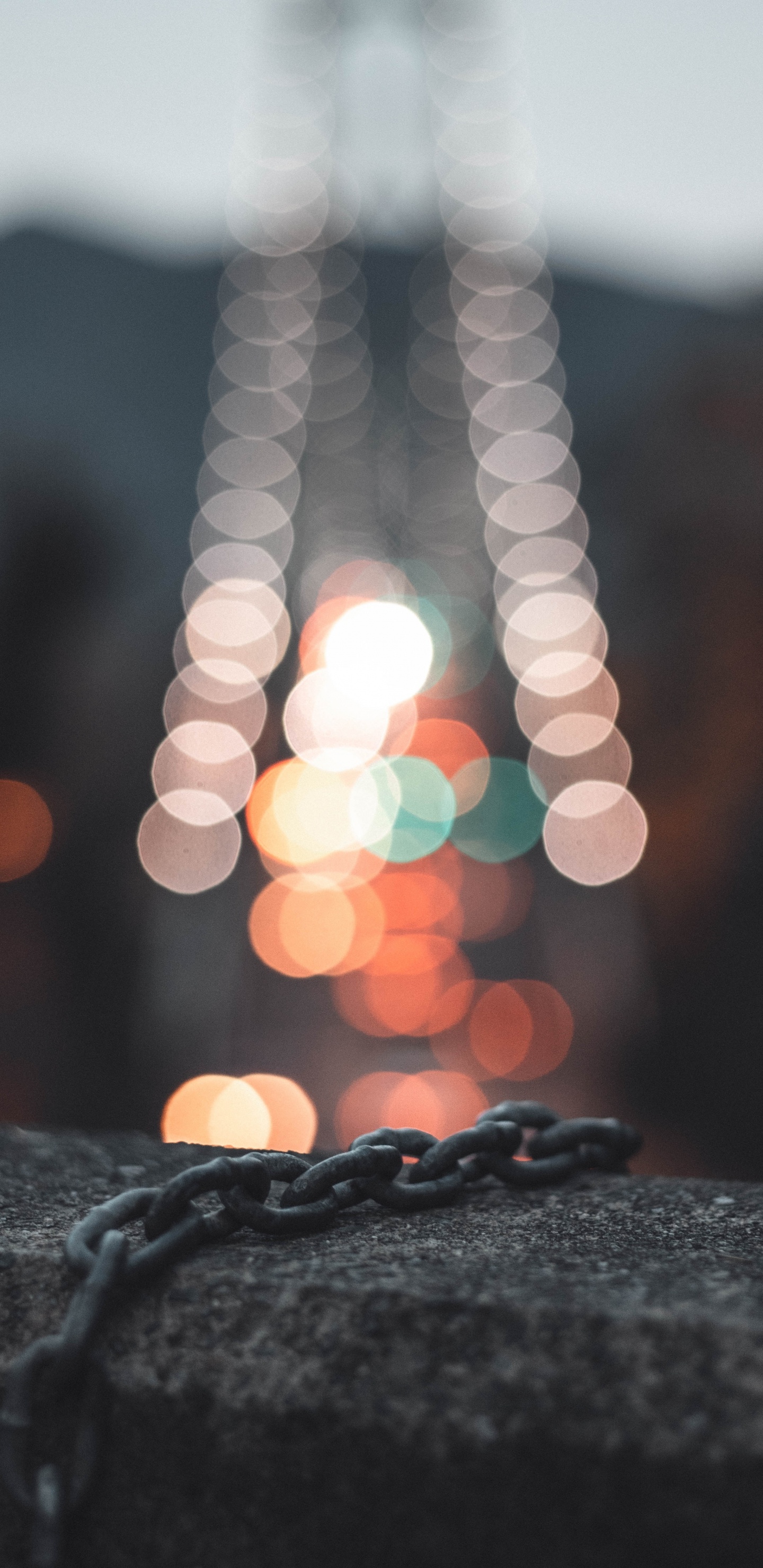 Обои свет, освещение, Апельсин, облако, зима в разрешении 1440x2960