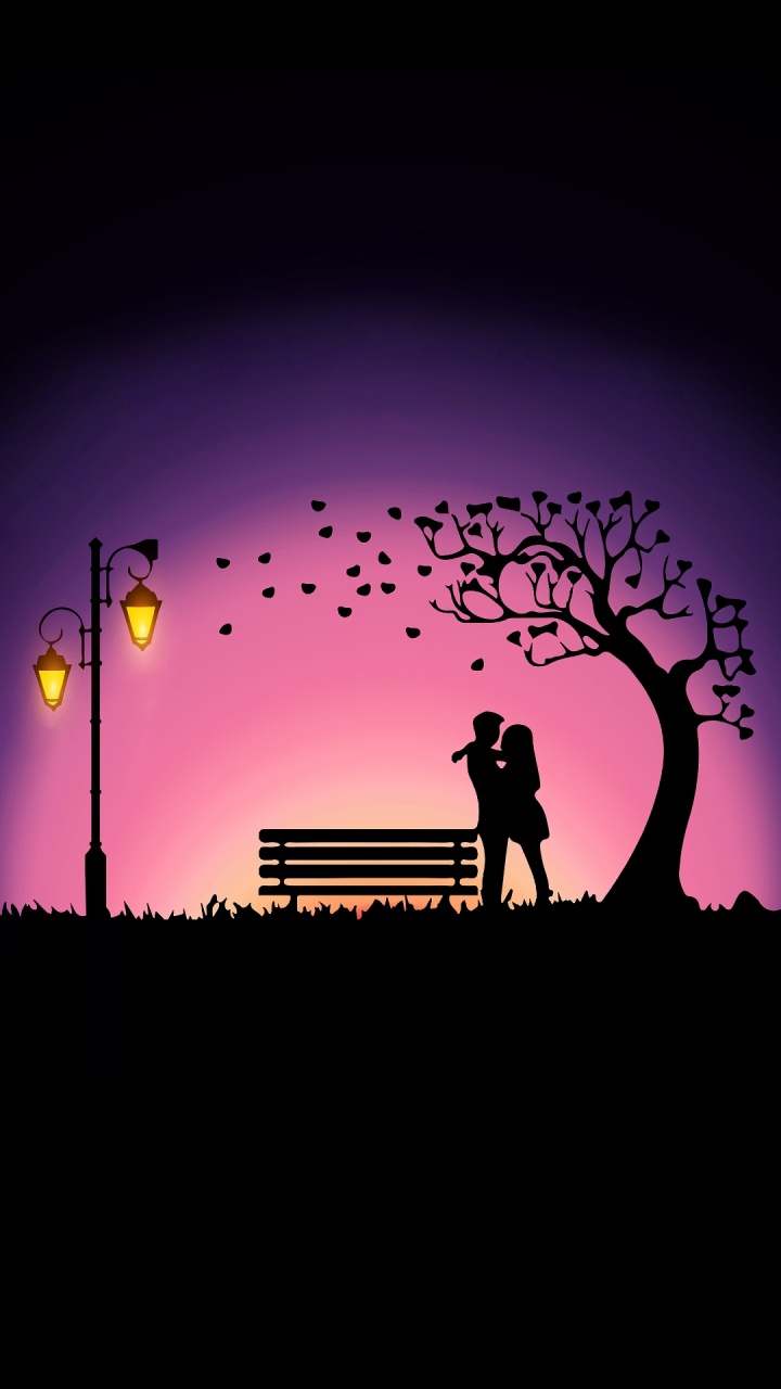 Обои любовь, роман, неразделенная любовь, атмосфера, Люди в природе в разрешении 720x1280