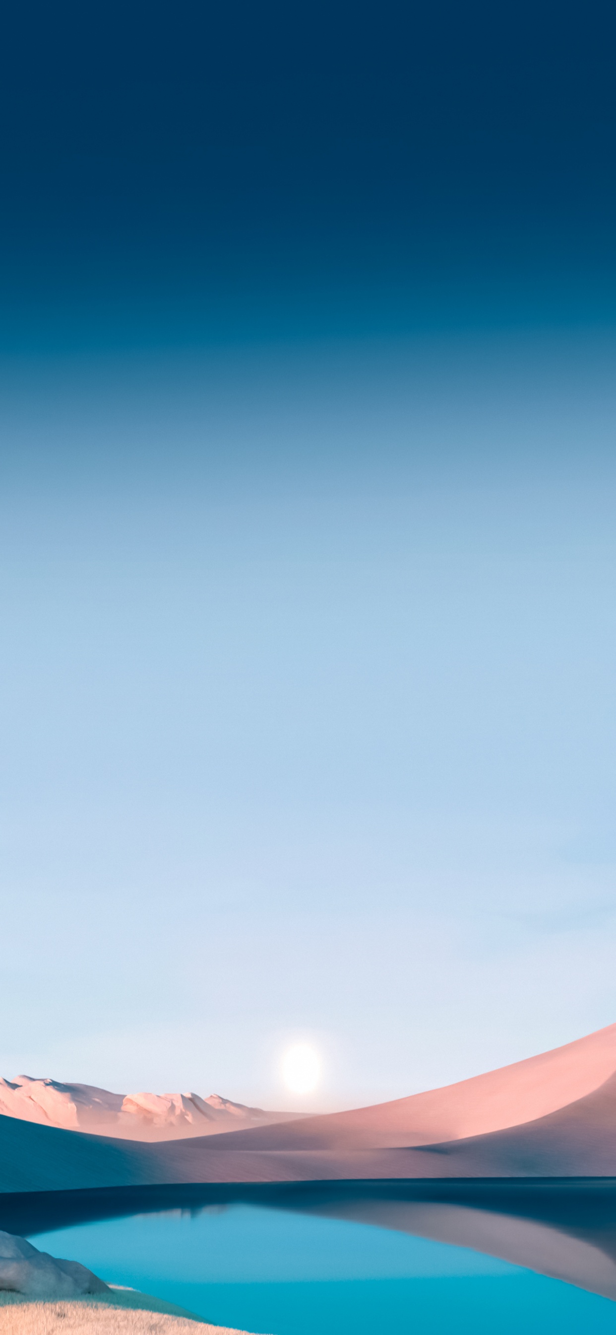 Обои гидроресурсы, атмосфера, дневное время, экорегион, синий в разрешении 1242x2688