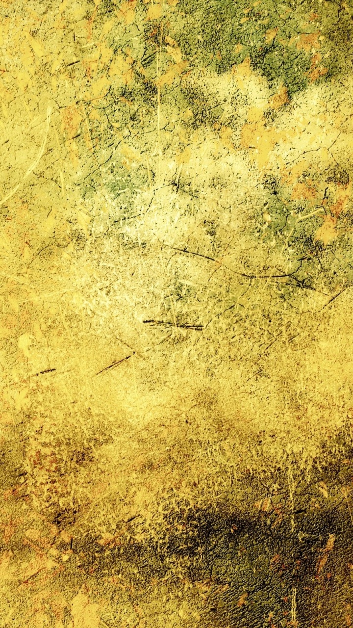 Обои текстура, арт, желтый, узор, трава в разрешении 720x1280