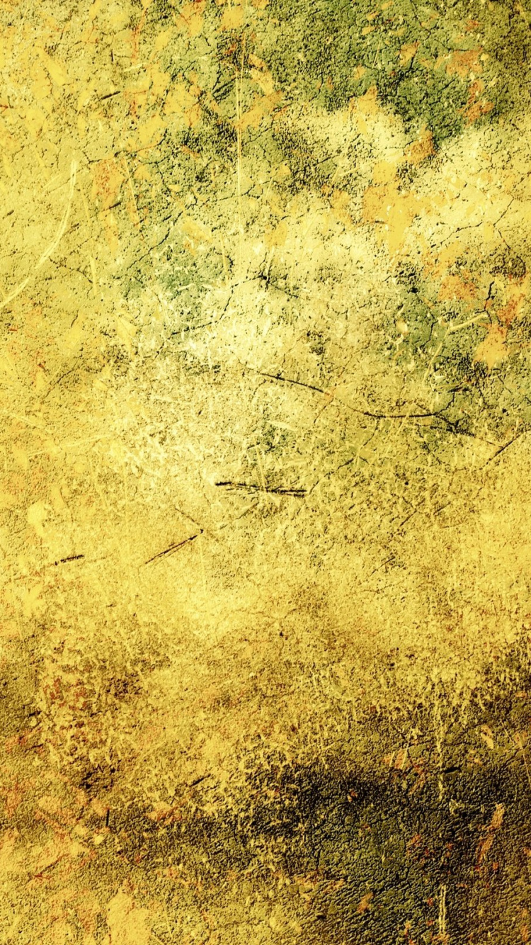 Обои текстура, арт, желтый, узор, трава в разрешении 750x1334