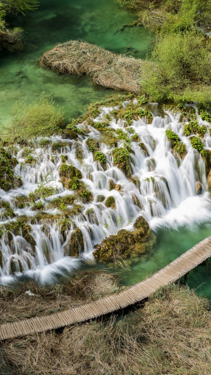 Обои национальный парк крка, национальный парк, гидроресурсы, водоем, водоток в разрешении 720x1280