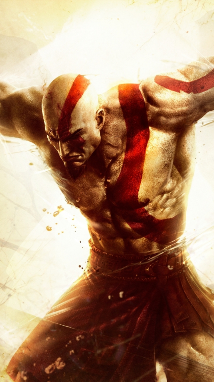Обои god of war ascension, god of war, god of war 3, кратос, мифология в разрешении 750x1334