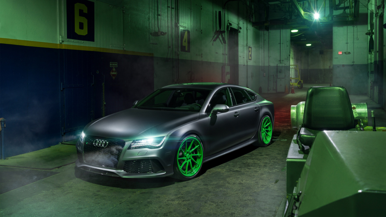 Обои 2015 Audi RS 7, Ауди А7, авто, спорткар, audi в разрешении 1280x720