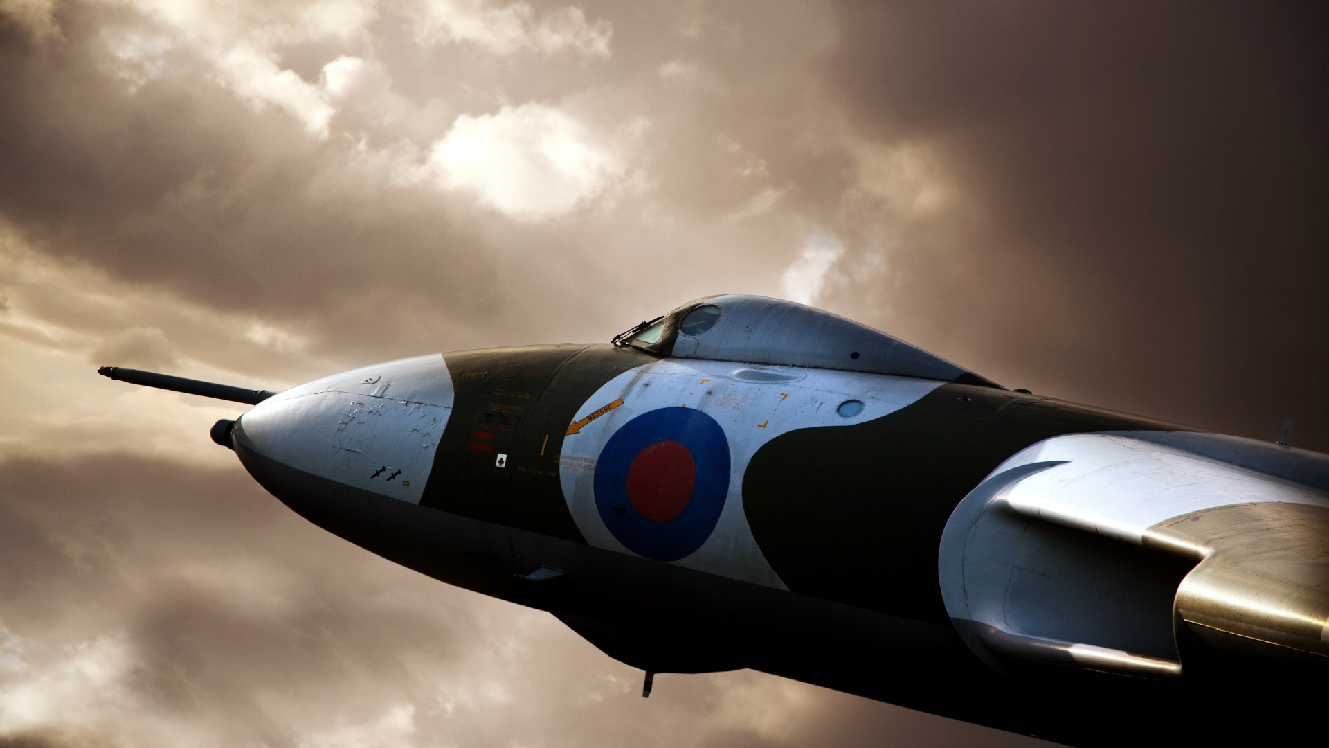 Обои Авро Вулкан, военный самолет, Стратегический бомбардировщик, самолет, самолеты в разрешении 1920x1080