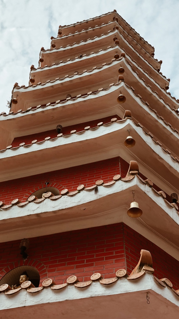 Обои Гонконг, китайская архитектура, китайский язык, архитектура, свойство в разрешении 720x1280