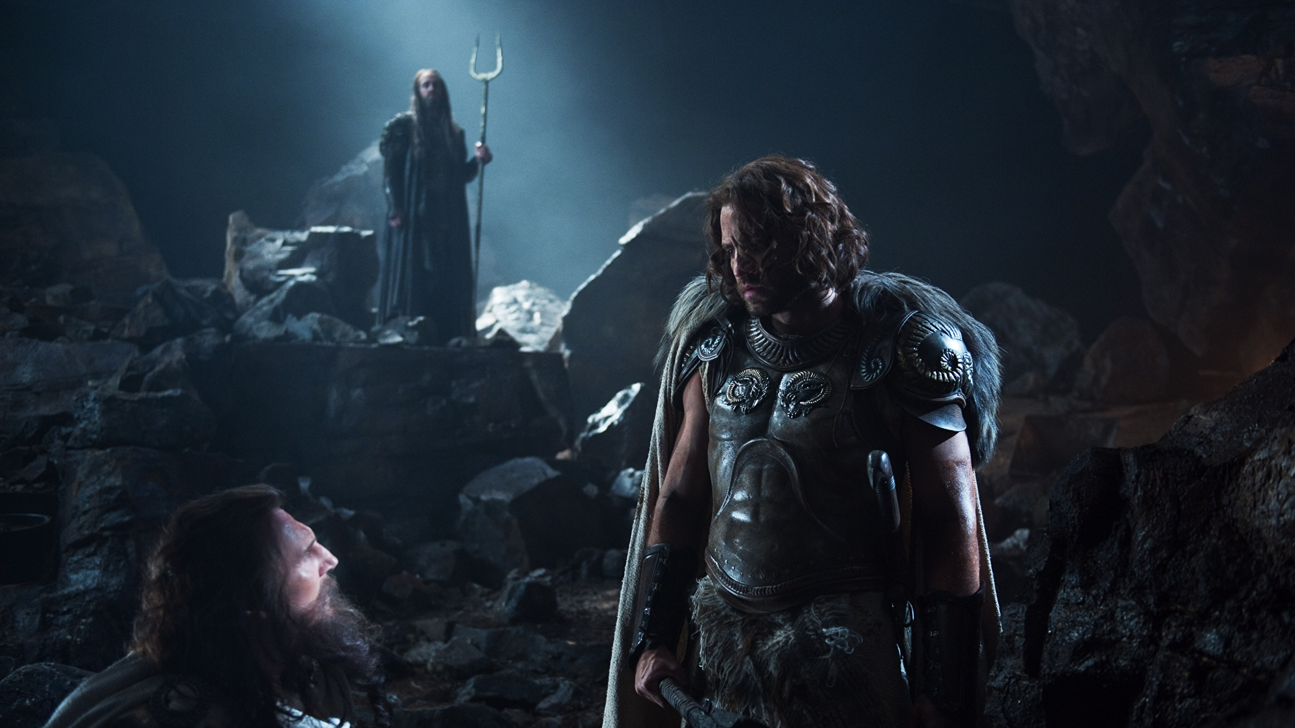 Обои Гнев Титанов, Арес, Битва Титанов, Аид, темнота в разрешении 2560x1440