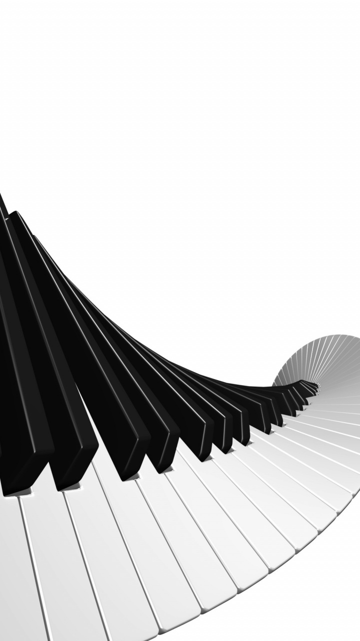 Обои фортепьяно, клавиатура, синтезатор, цифровое пианино, черный в разрешении 720x1280