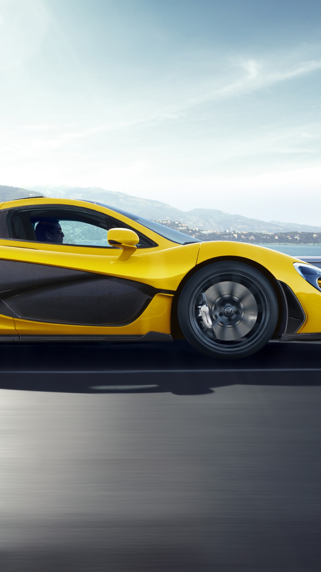 Обои Р1 вид сбоку, Макларен Р1 ГТП, mclaren automotive, Макларен, спорткар в разрешении 1080x1920