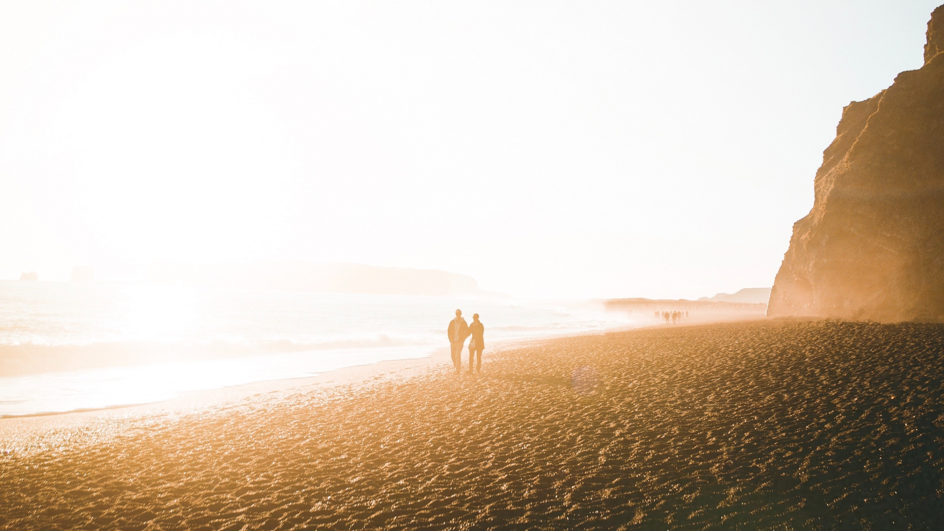 Обои солнечный свет, спокойный, небо, спокойствие, рок в разрешении 1920x1080