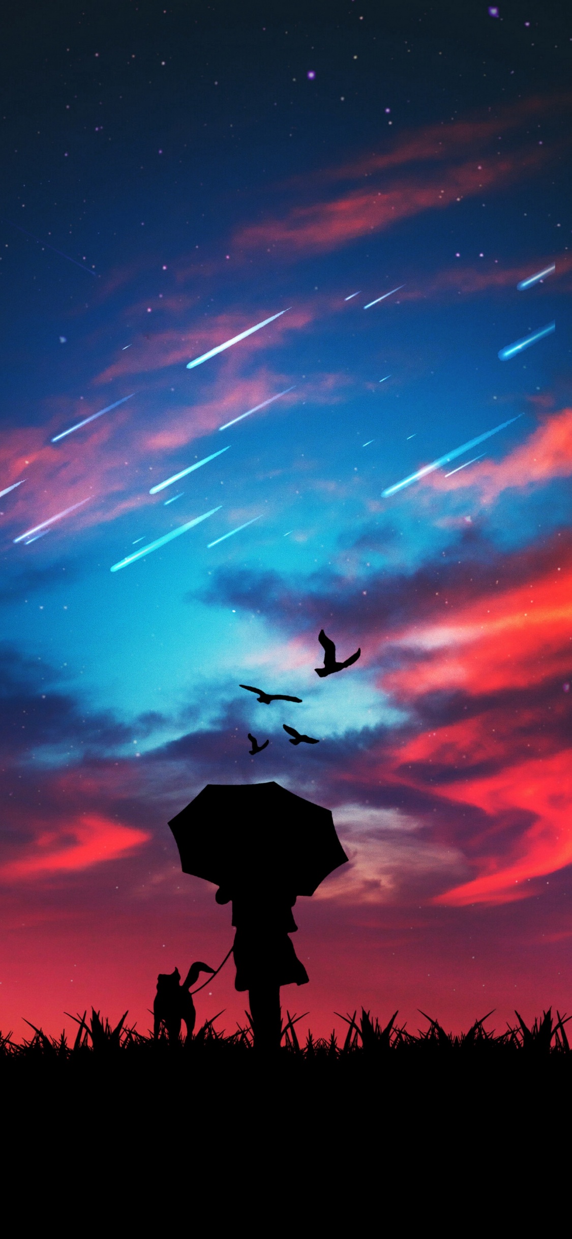 Обои Реалми 7i, жив и 11, realme, облако, атмосфера в разрешении 1125x2436