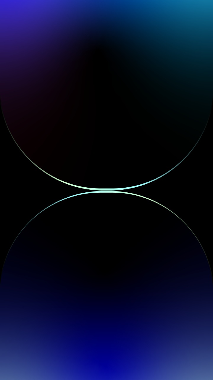 Обои атмосфера, синий, электрик, симметрия, узор в разрешении 720x1280