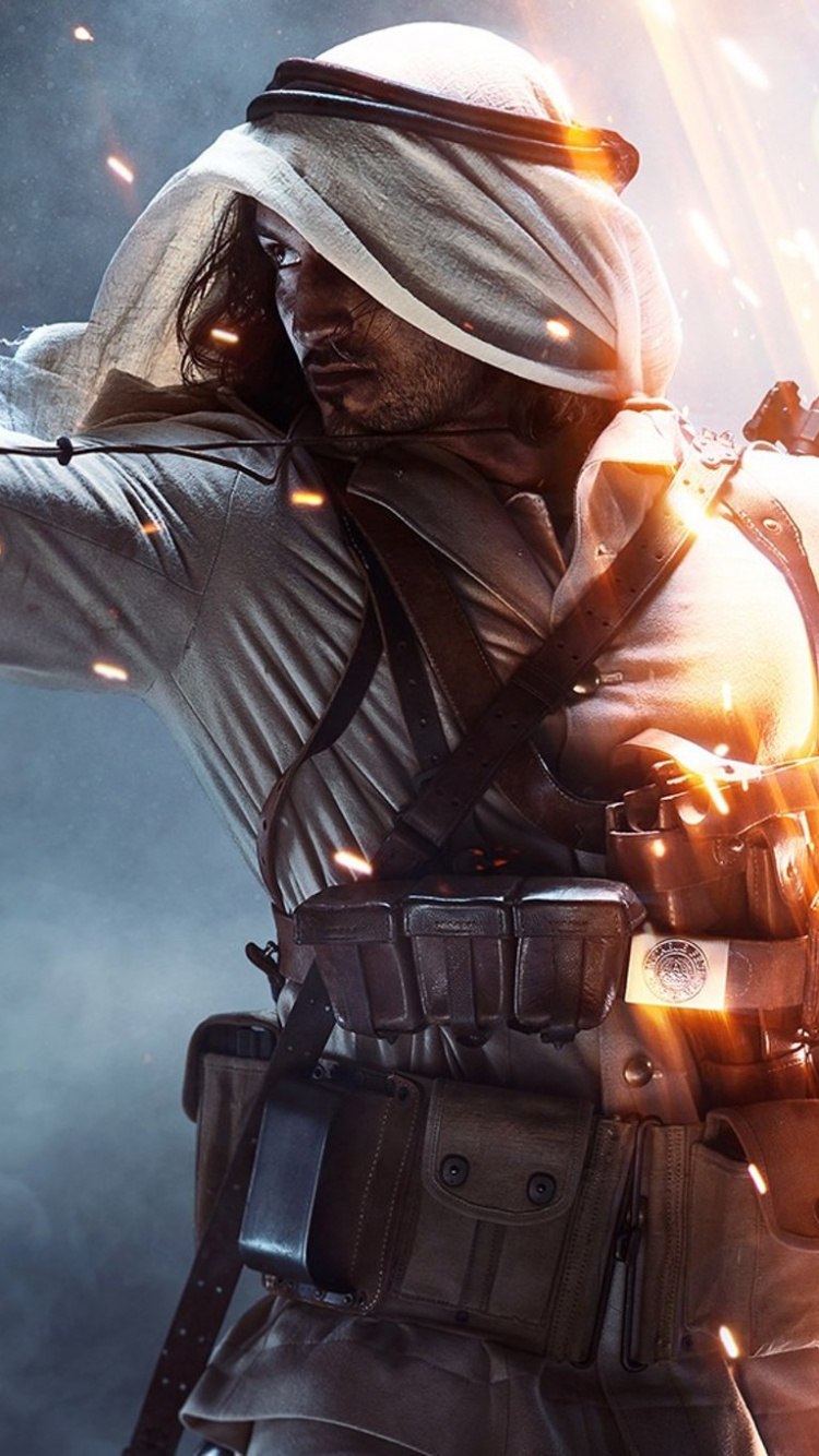 Обои battlefield 1, шутер, компьютерная игра, Цифровой композитинг, игры в разрешении 750x1334