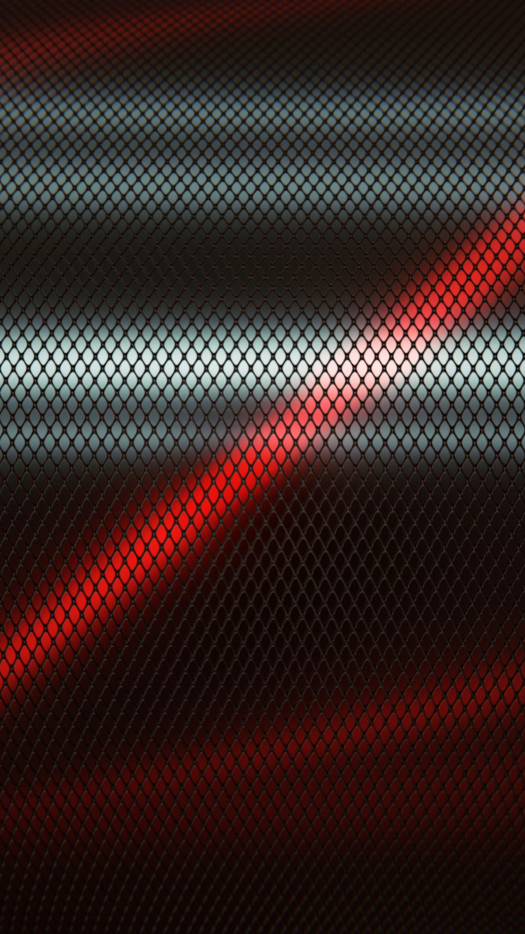 Обои графика, красный цвет, черный, свет, узор в разрешении 750x1334