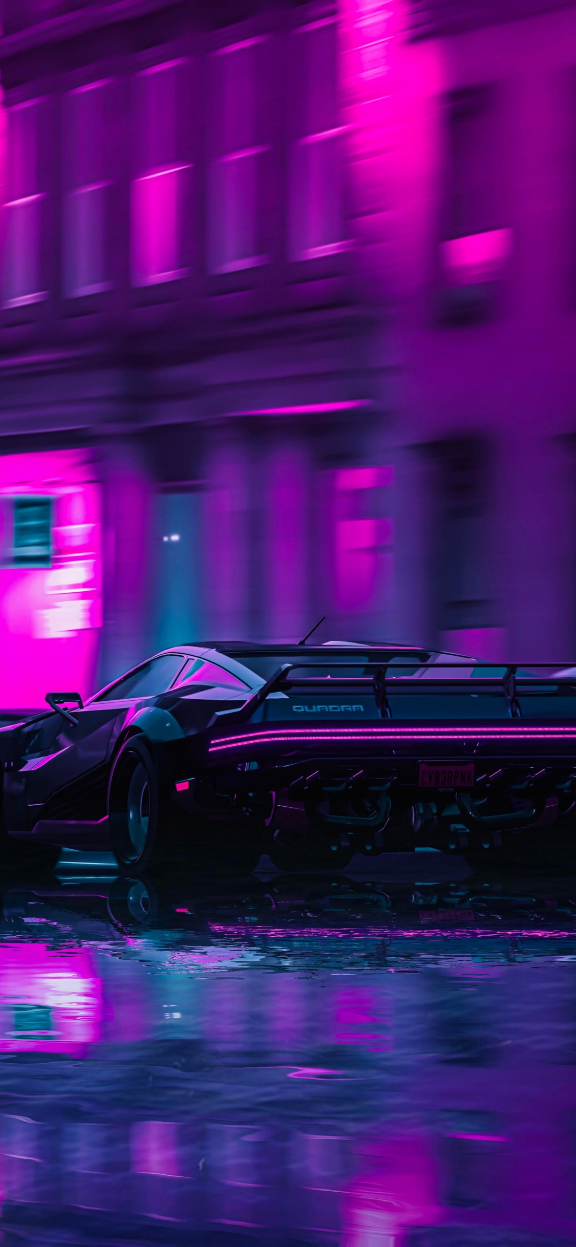 Обои свет, колесо, шина, легковые автомобили, автомобильное освещение в разрешении 1125x2436