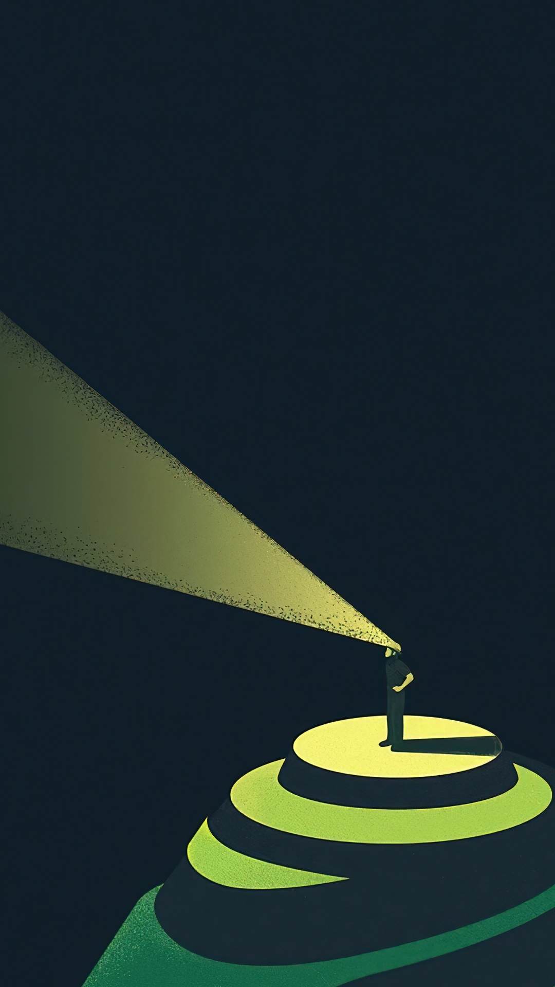 Обои иллюстрация, геометрия, склон, полутона и оттенки, треугольник в разрешении 1080x1920