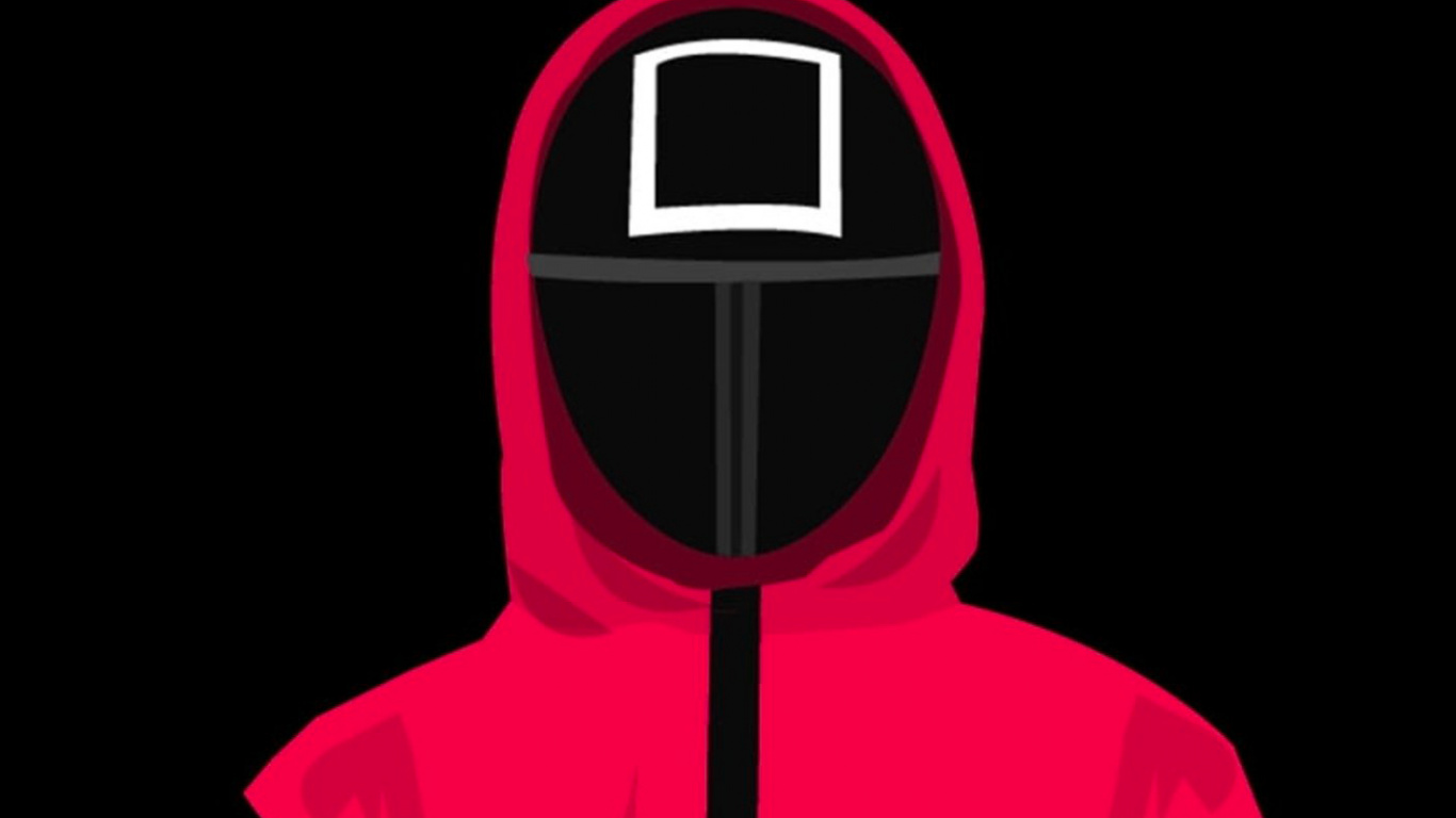 Обои Игра в кальмара (Squid Game) в разрешении 1366x768