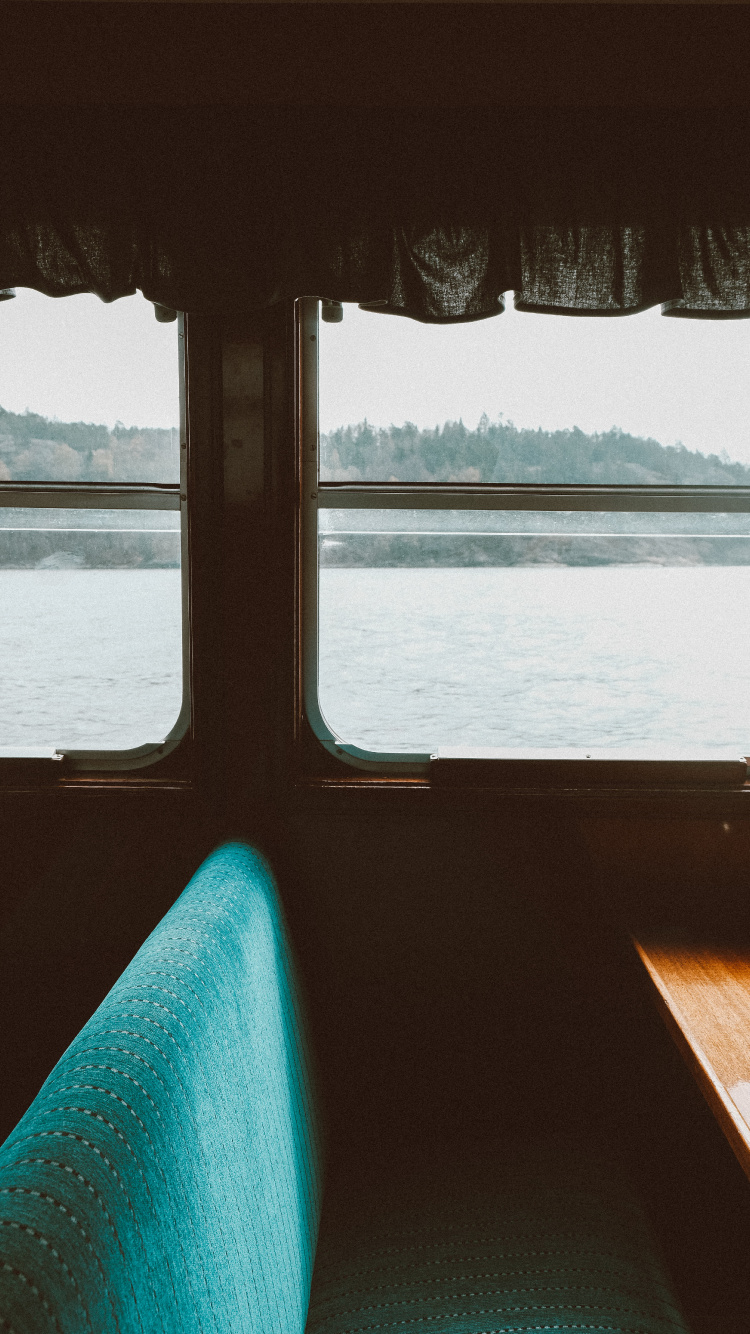 Обои синий, окно, увлажнитель, отпуск, вода в разрешении 750x1334