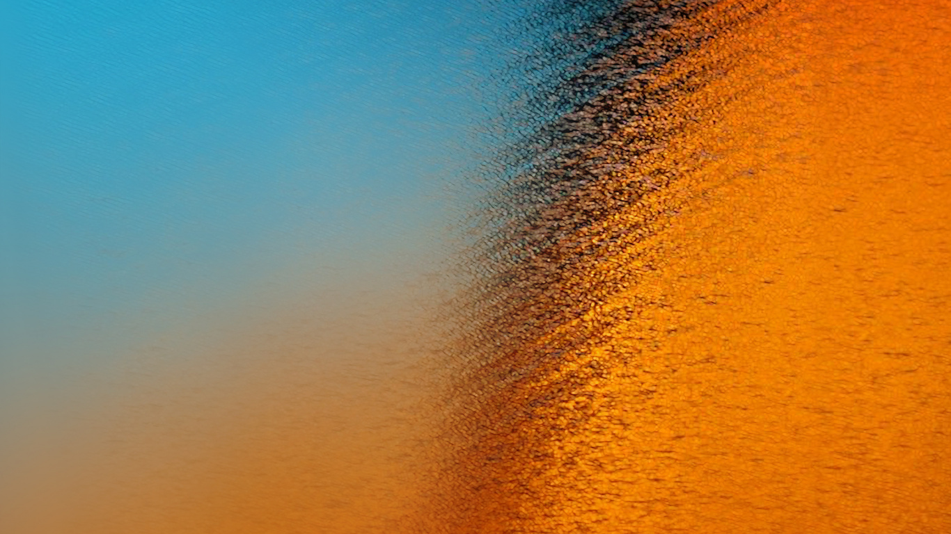 Обои Один пользовательский интерфейс, синий, Апельсин, желтый, вода в разрешении 1366x768