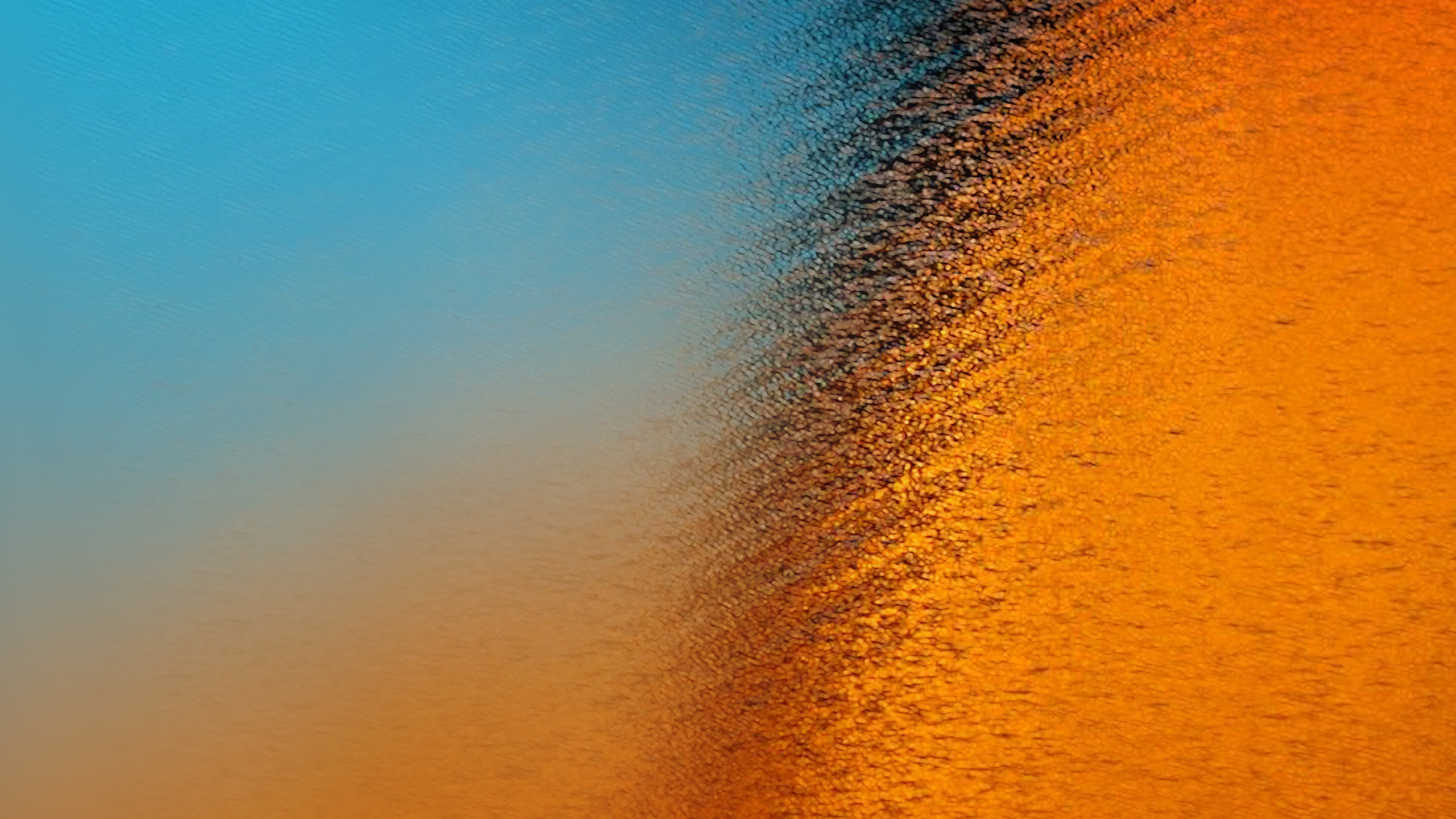 Обои Один пользовательский интерфейс, синий, Апельсин, желтый, вода в разрешении 2560x1440