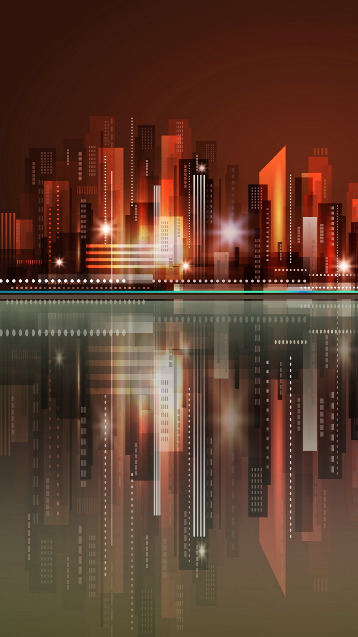 Обои городской пейзаж, небоскреб, архитектура, здание, природа в разрешении 720x1280