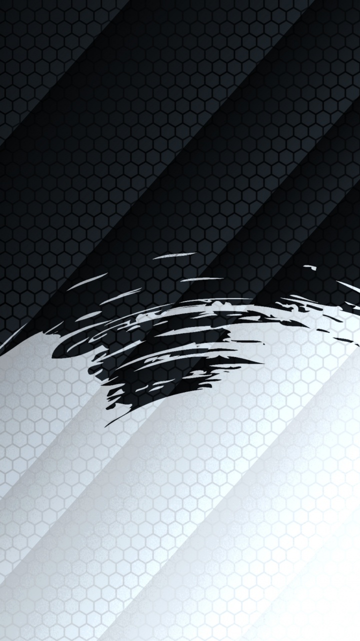 Обои свет, черный и белый, идея, графика, дизайн в разрешении 720x1280