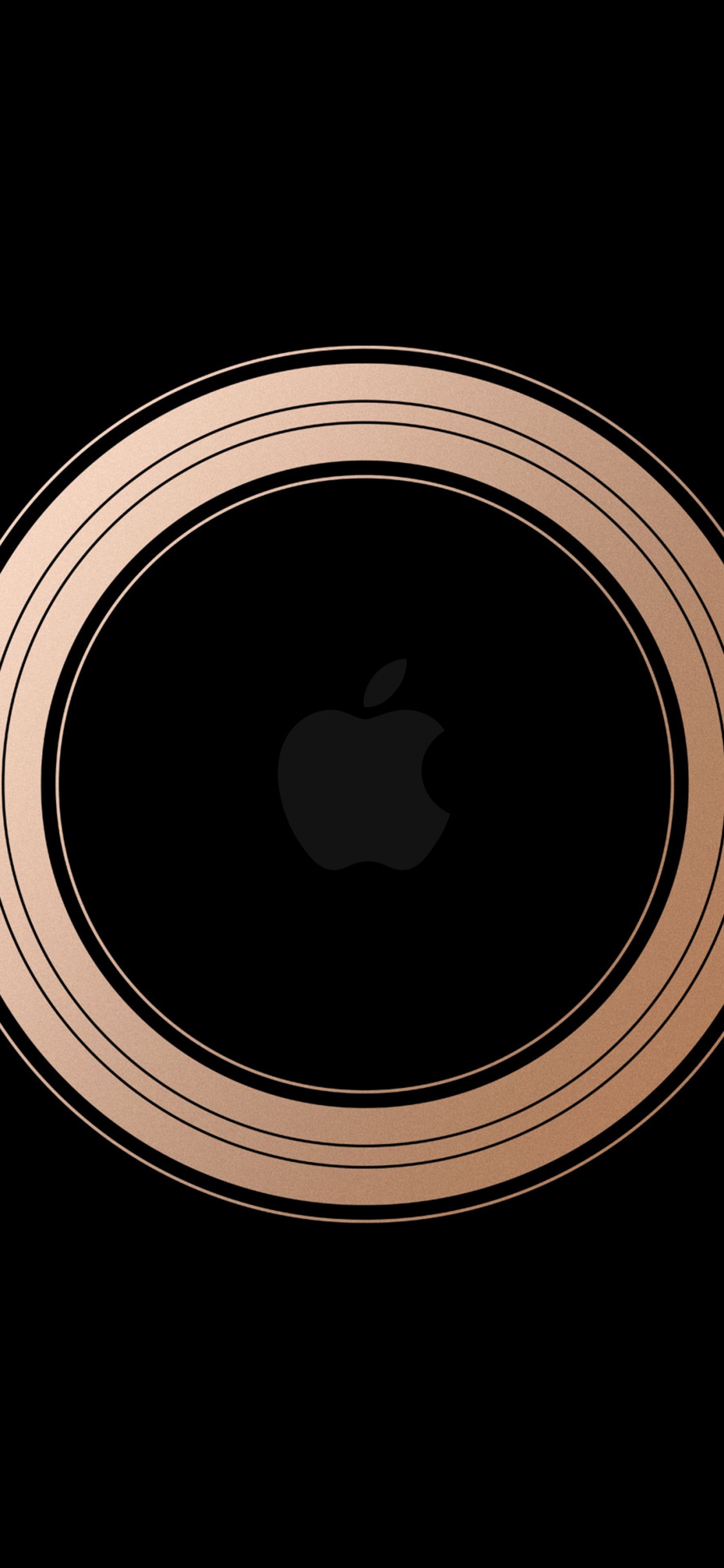 Обои macbook, macbook pro, apple, яблоко, круг в разрешении 1125x2436