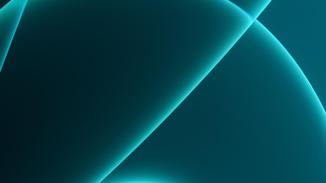 Обои Dark green iMac 2021 advertising wallpaper for iPhone в разрешении 1280x720