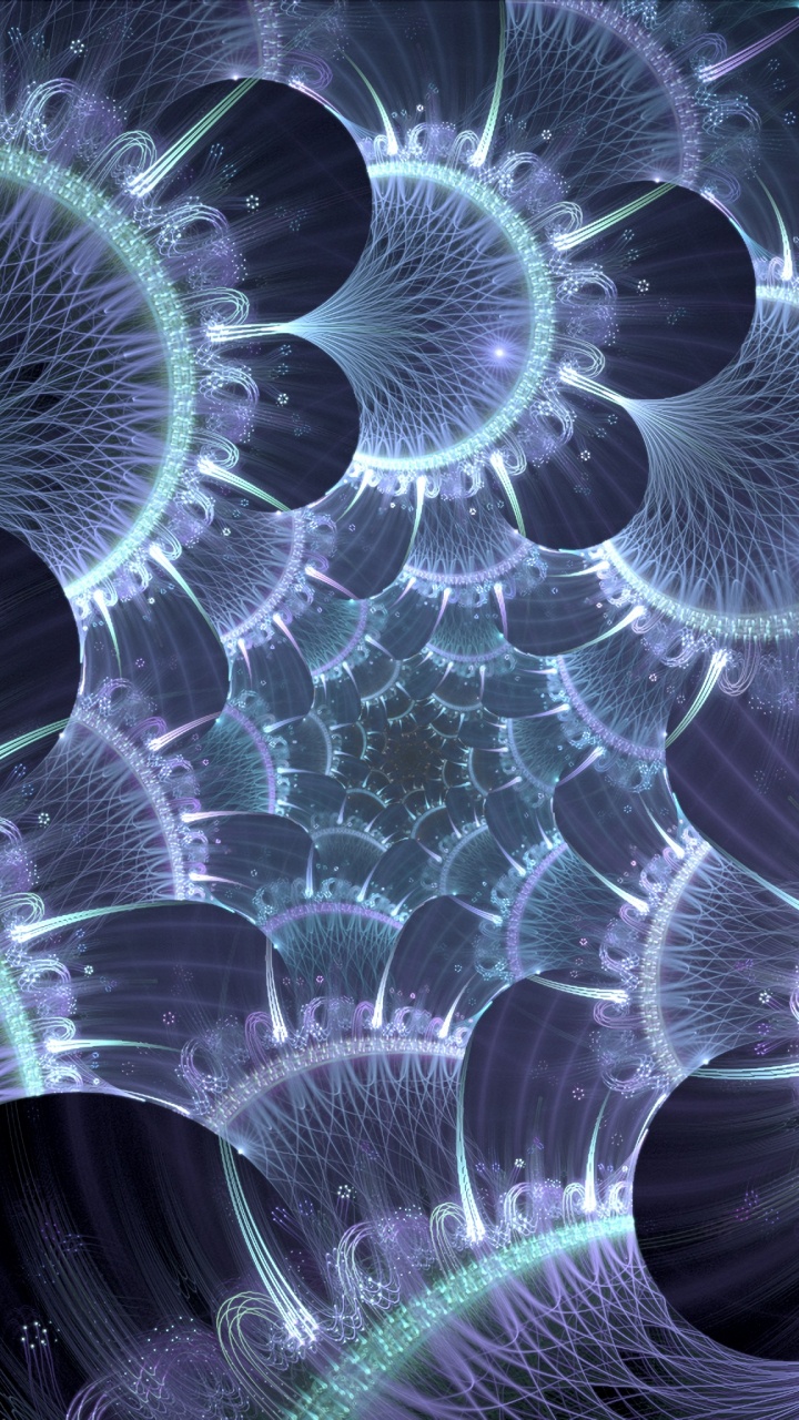 Обои космос, спецэффекты, электрик, арт, графика в разрешении 720x1280