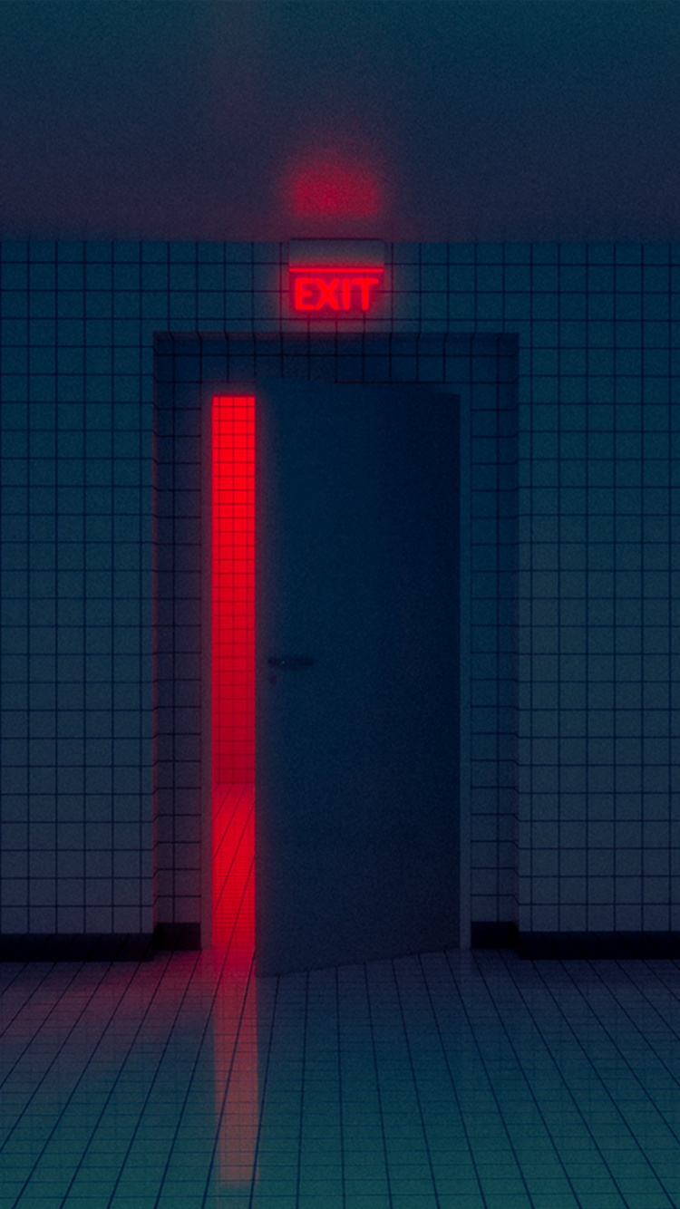 Обои свет, красочность, пурпур, прямоугольник, архитектура в разрешении 750x1334