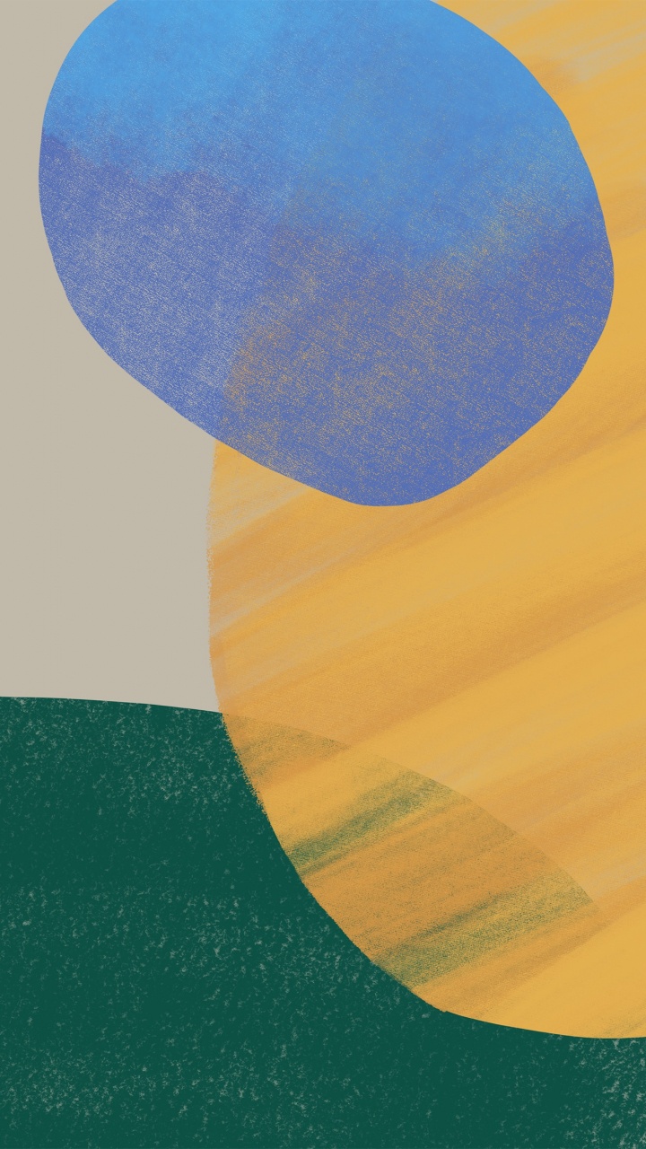 Обои Samsung Galaxy, арт, полутона и оттенки, круг, электрик в разрешении 720x1280