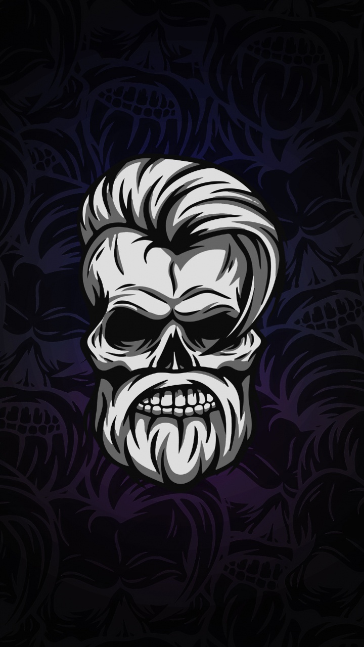 Обои иллюстрация, графика, визуальное искусство, арт, темнота в разрешении 720x1280