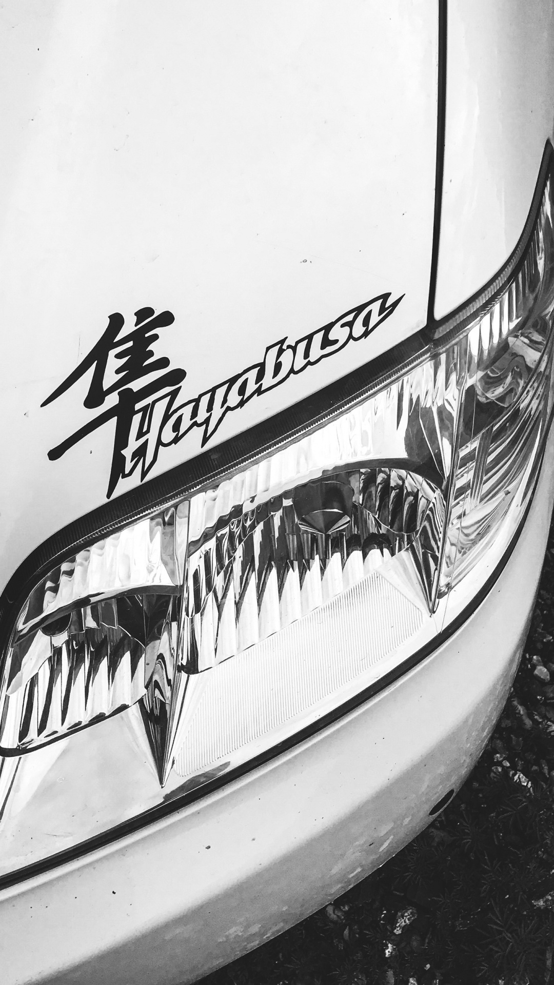 Обои Хаябуса, лодка, перевозка воды, черный и белый, яхта в разрешении 1080x1920