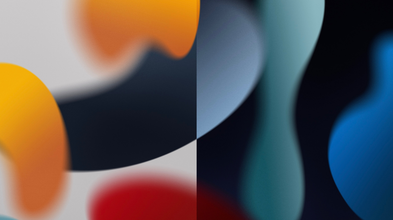 Обои свет, красочность, Оранжевый цвет, материальное свойство, полутона и оттенки в разрешении 1366x768