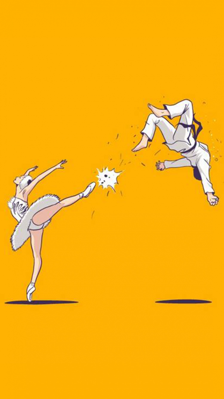 Обои чау хон лам, иллюстрация, Юмор, иллюстратор, дизайн в разрешении 750x1334