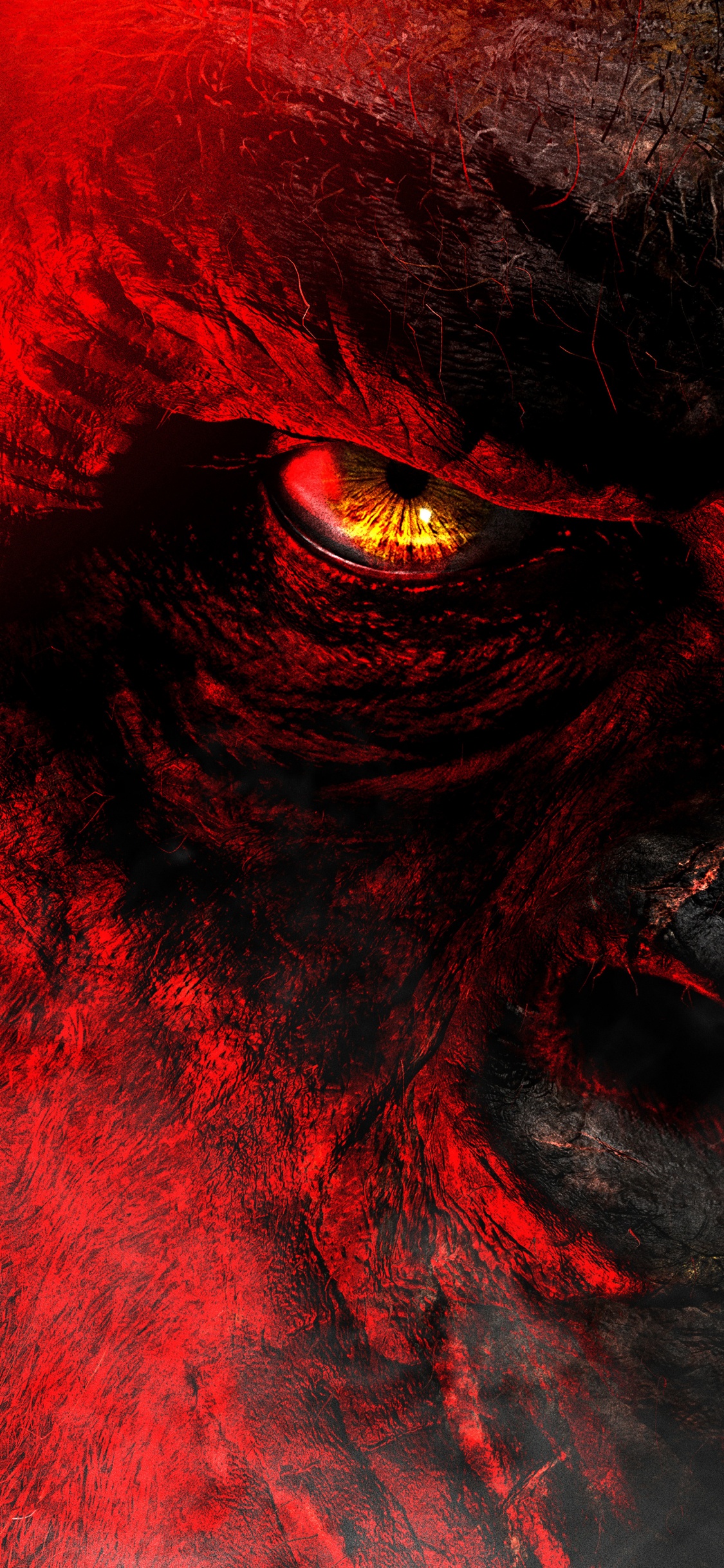 Обои продолжить монстрверсию, Король Гидором, Годзилла, MonsterVerse, Кайдзю в разрешении 1125x2436