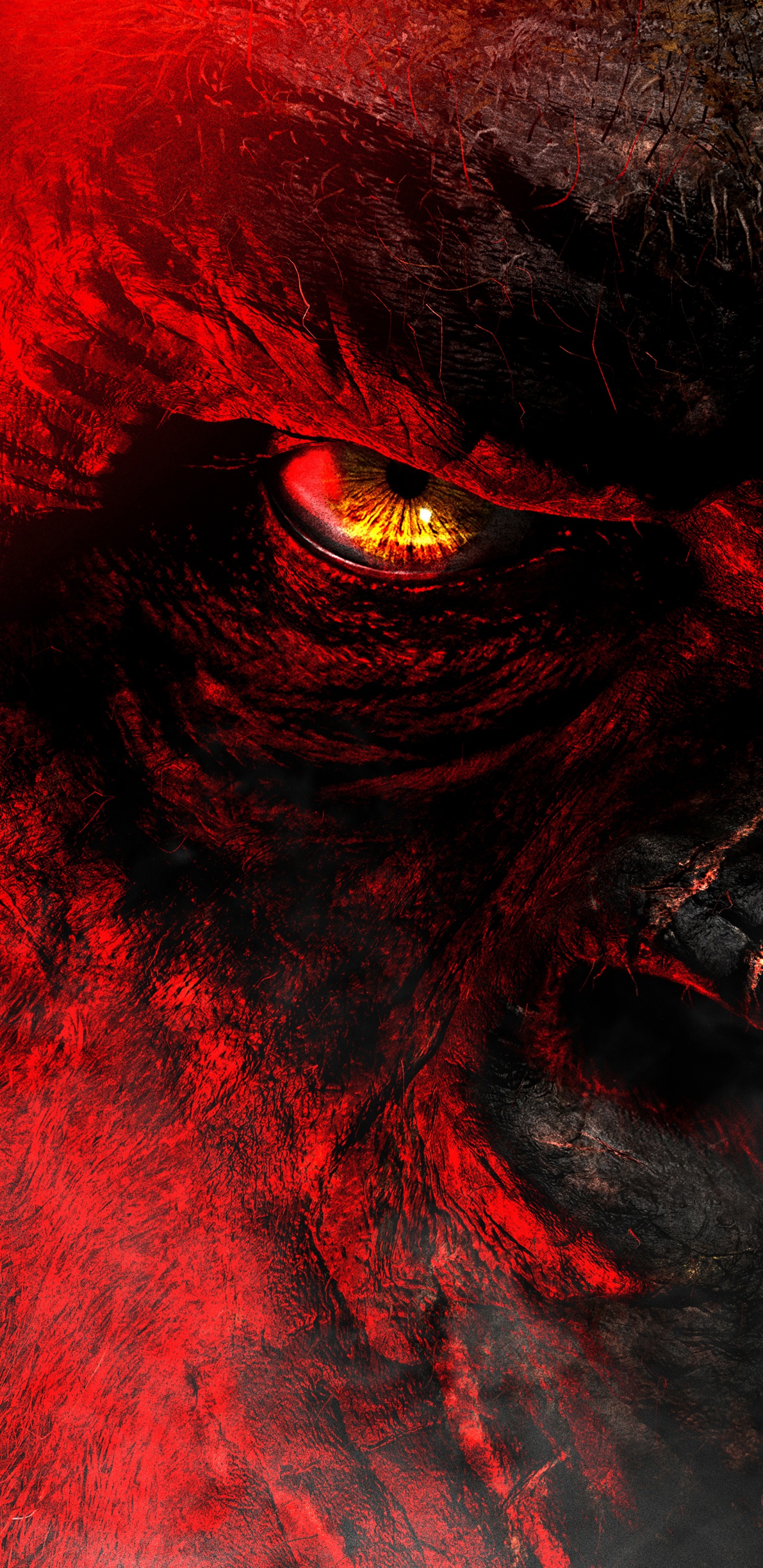 Обои продолжить монстрверсию, Король Гидором, Годзилла, MonsterVerse, Кайдзю в разрешении 1440x2960