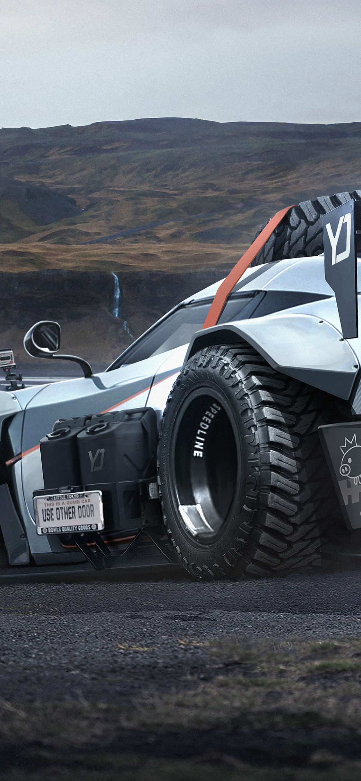 Обои авто, спорткар, Кенигсегг, Koenigsegg One 1, суперкар в разрешении 1242x2688