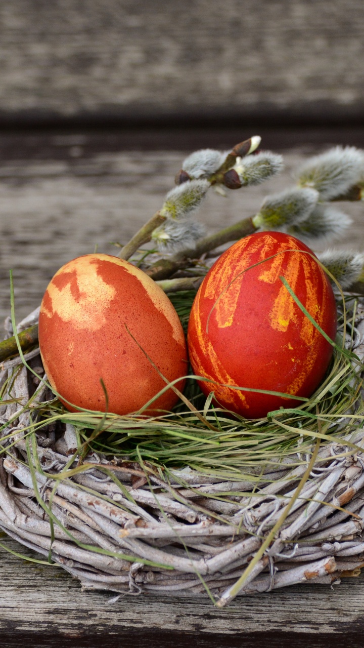 Обои яйцо, пасхальное яйцо, пища, натюрморт, пасха в разрешении 720x1280