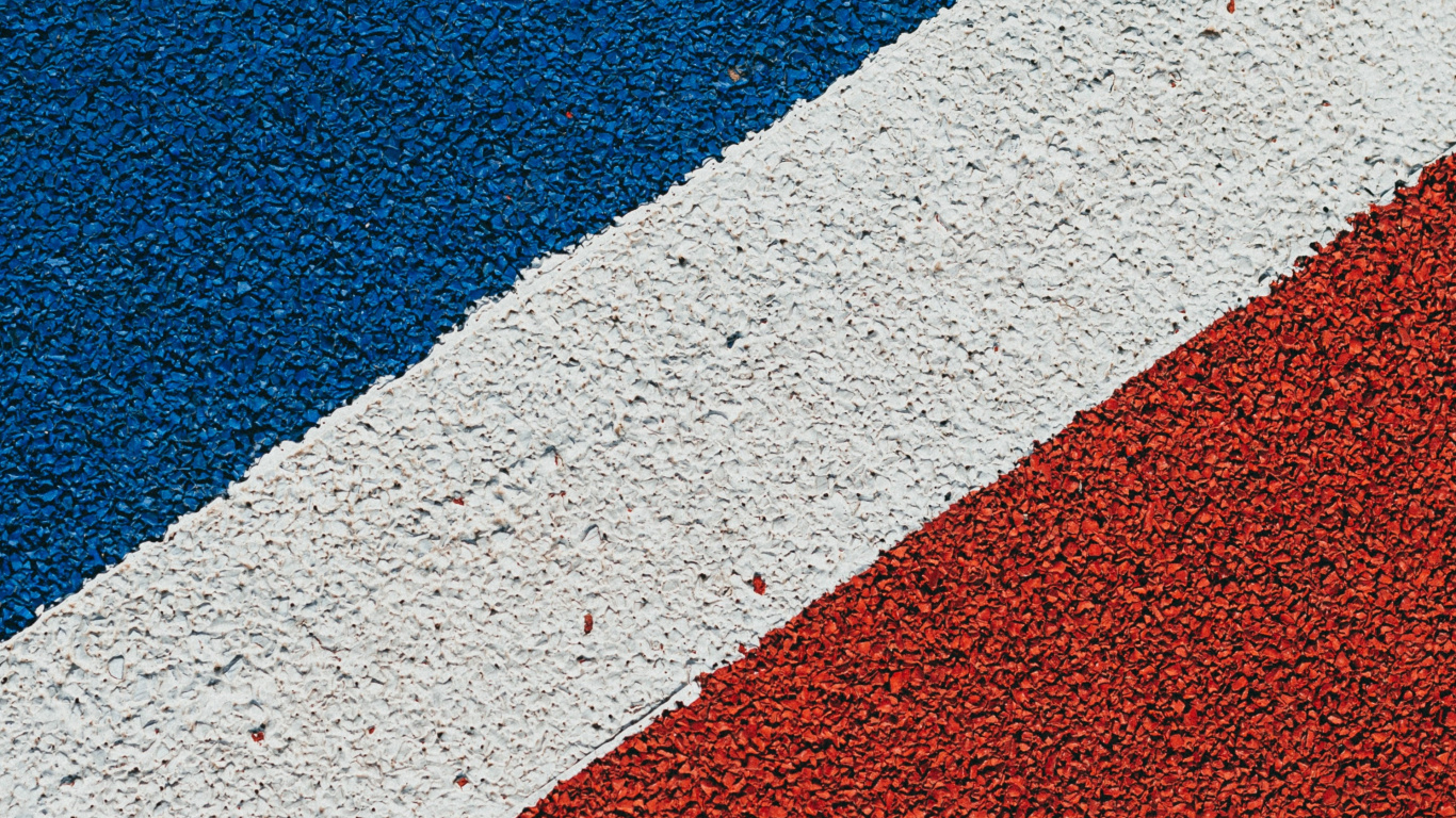 Обои красный цвет, дорожное покрытие, асфальт, прямоугольник, материальное свойство в разрешении 1366x768