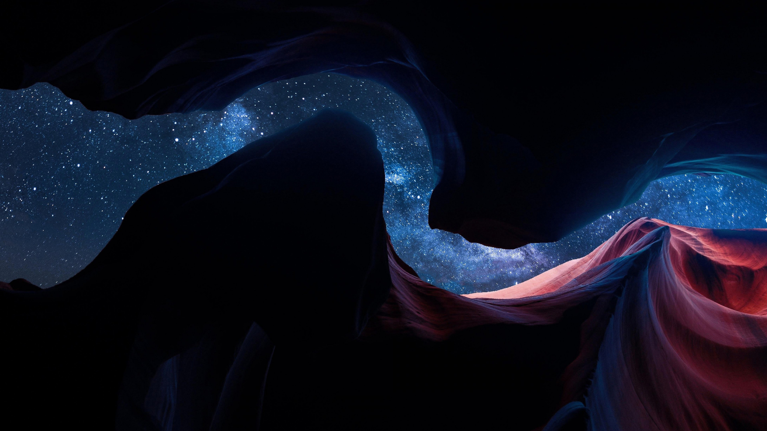 Обои Нижний Каньон Антилопы, страница, большой каньон, река Колорадо, каньон в разрешении 2560x1440