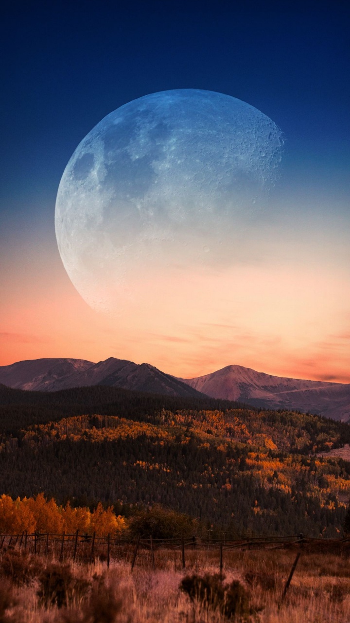 Обои пейзаж, природа, земля, облако, атмосфера в разрешении 720x1280