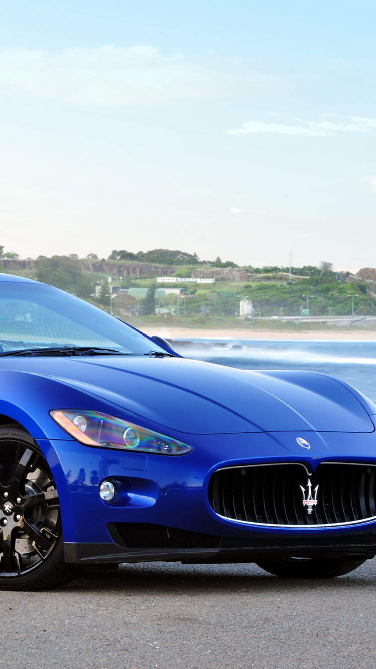 Обои maserati granturismo, Мазерати, авто, спорткар, Мазерати GranSport в разрешении 750x1334