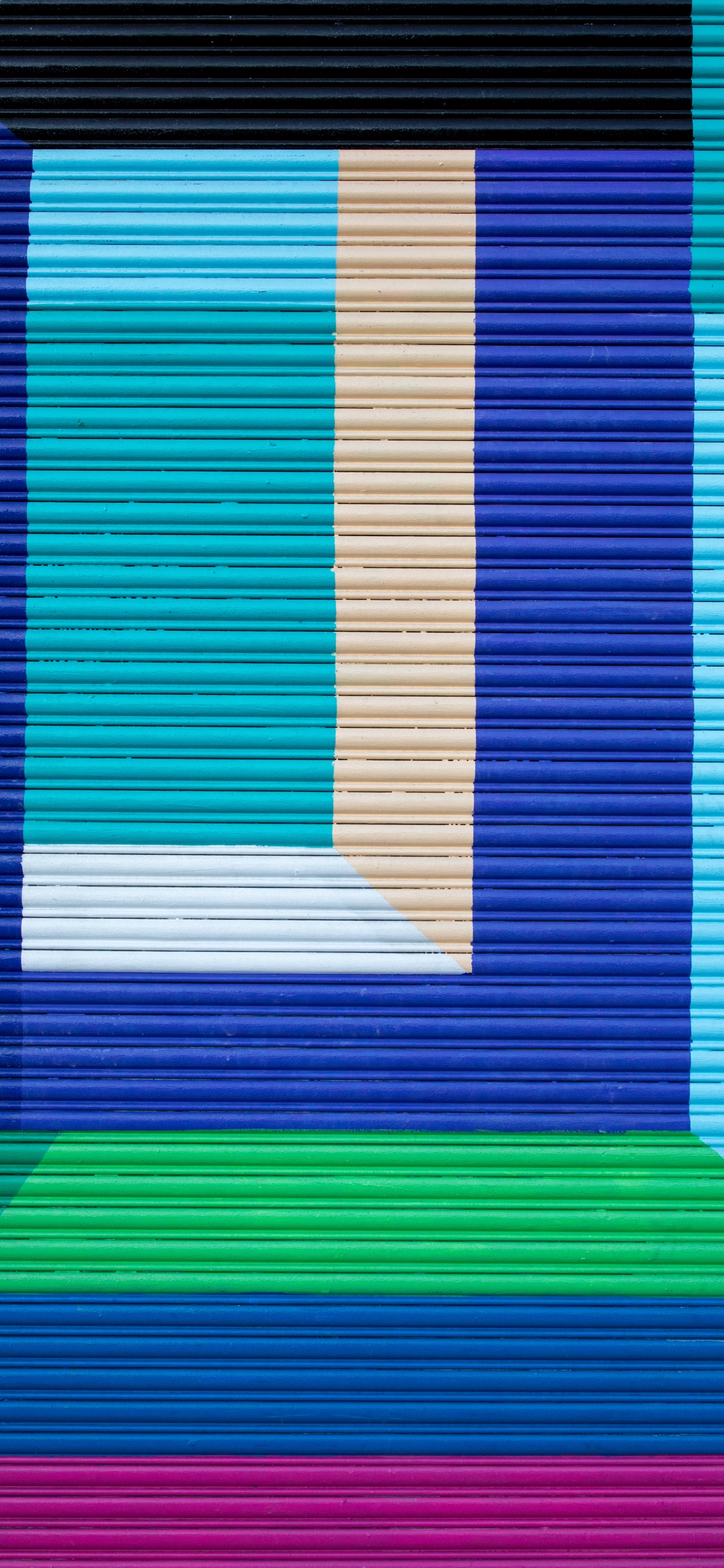 Обои синий, линия, бирюза, электрик, узор в разрешении 1242x2688