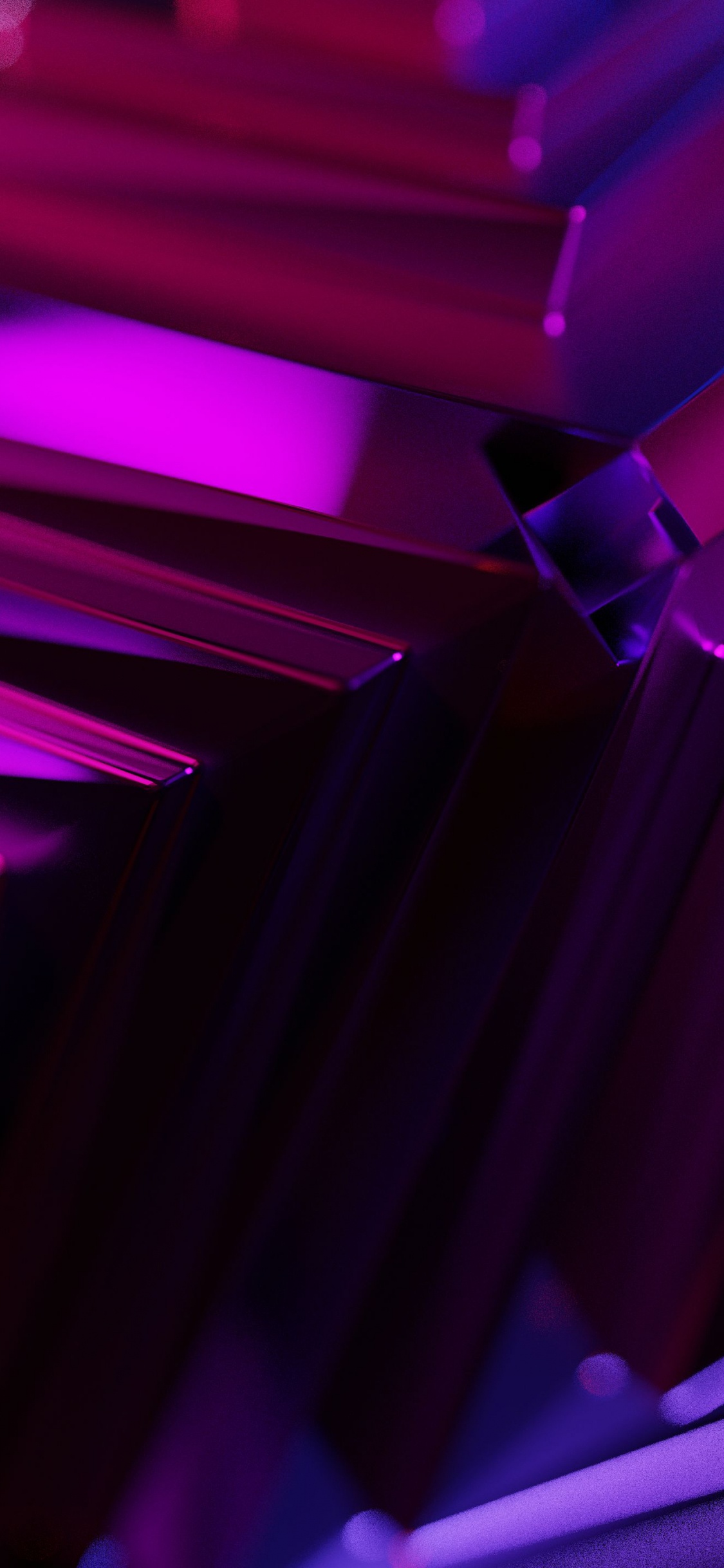 Обои свет, освещение, физика, наука, пурпур в разрешении 1125x2436