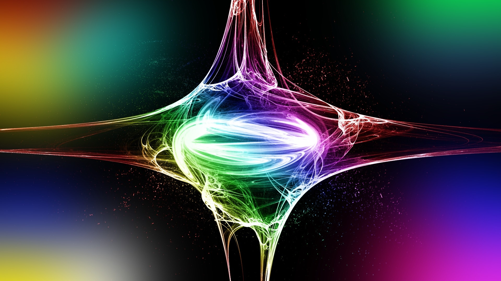 Обои фрактальное искусство, графический дизайн, вода, макросъемка, линия в разрешении 1920x1080