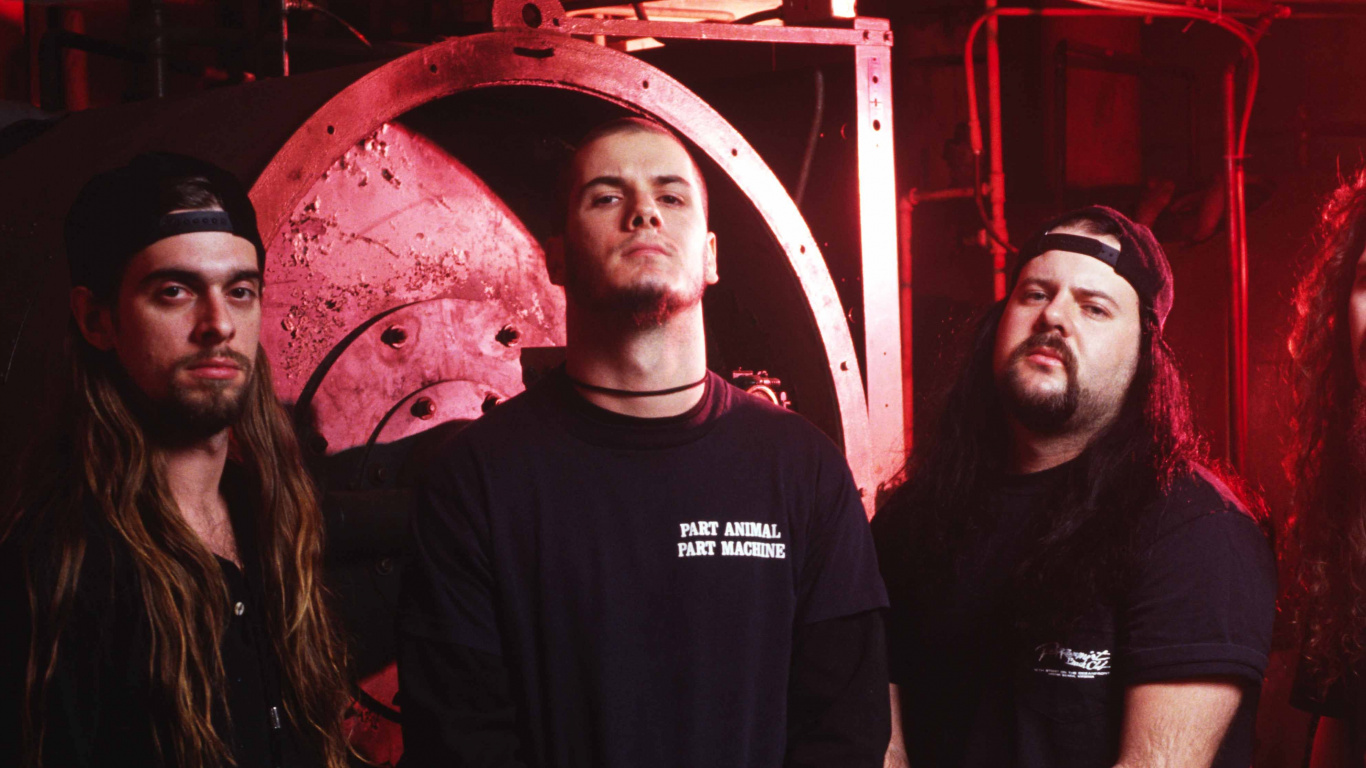 Обои тяжелый металл, музыкальный ансамбль, борода, волосы на лице, музыкант в разрешении 1366x768