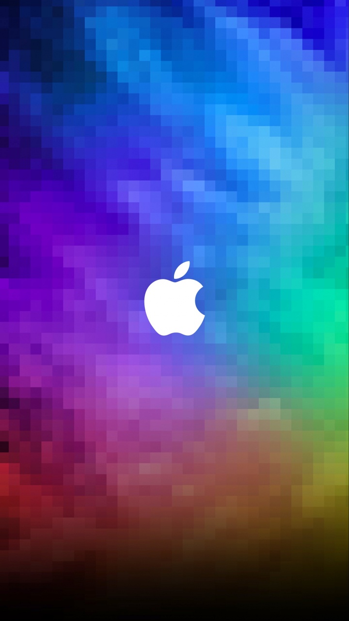 Обои apple, iPhone, яблоко, красочность, атмосфера в разрешении 720x1280