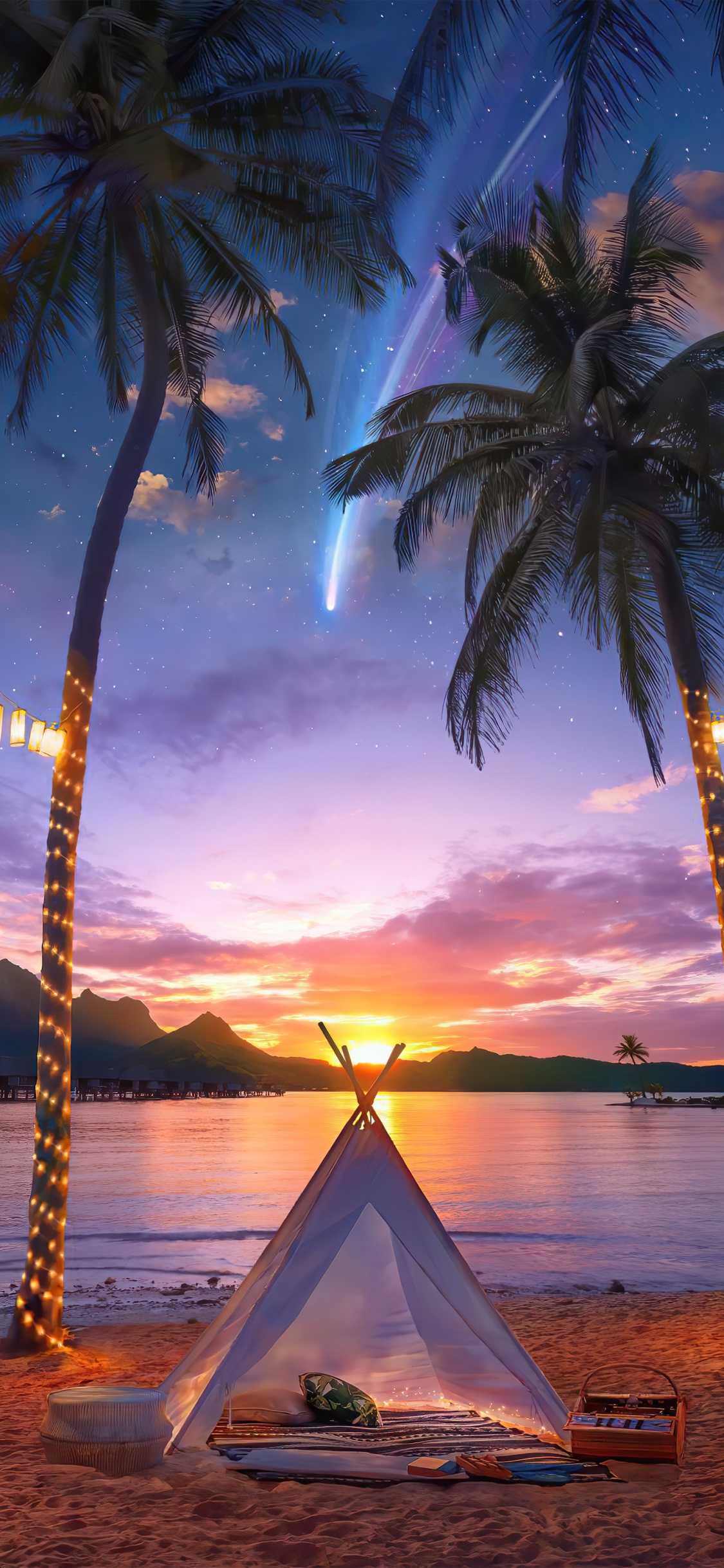 Обои Sky2way туры и путешествия, вода, облако, атмосфера, растение в разрешении 1125x2436