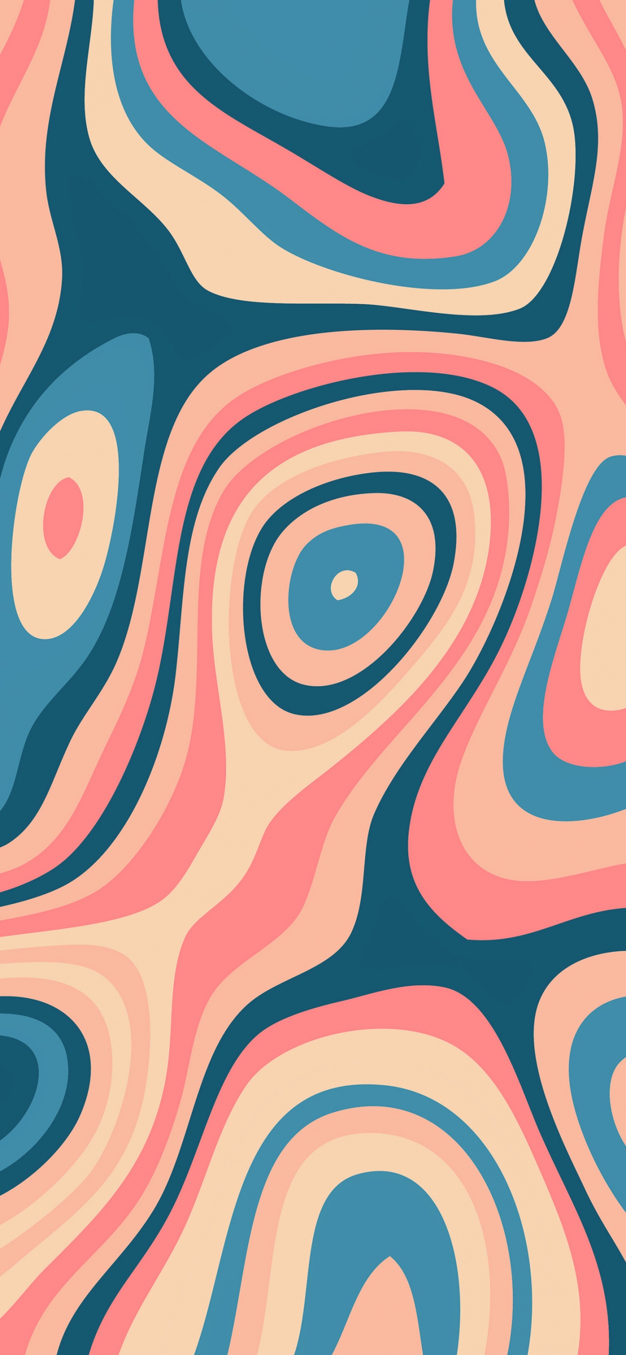 Обои Оранжевый цвет, ткань, прямоугольник, живопись, арт в разрешении 1242x2688